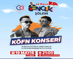 ÇERKEZKÖY 19 MAYIS’I KÖFN KONSERİ İLE KUTLAYACAK